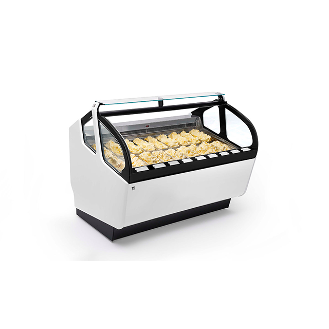 Prosky Trays大容量柜机械机械硬冰淇淋展示带锅的